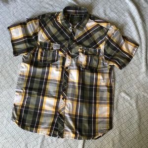LRG plaid button up